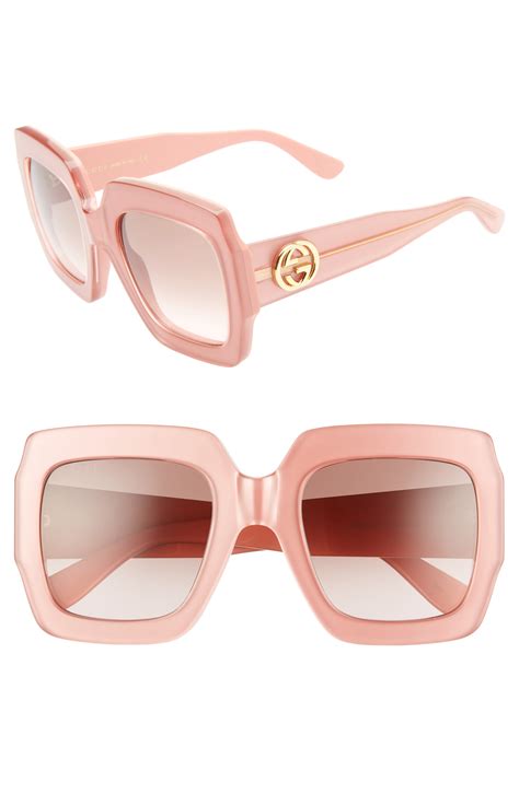 gucci 54mm square sunglasses dupe|gucci minimal 54mm square sunglasses.